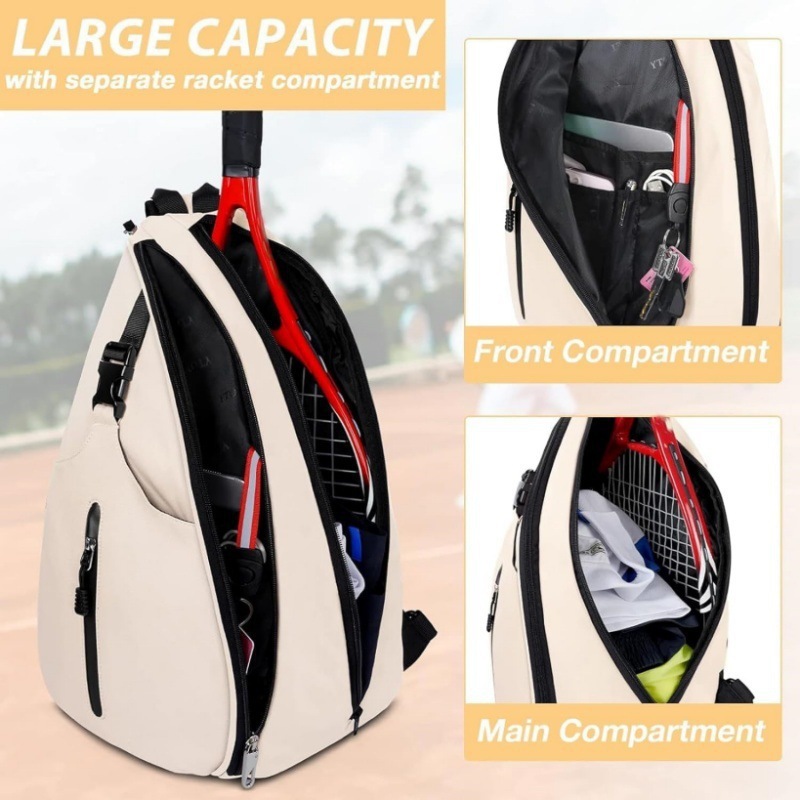 Badminton Rules - Outdoor Training Crossbody Bag - Single