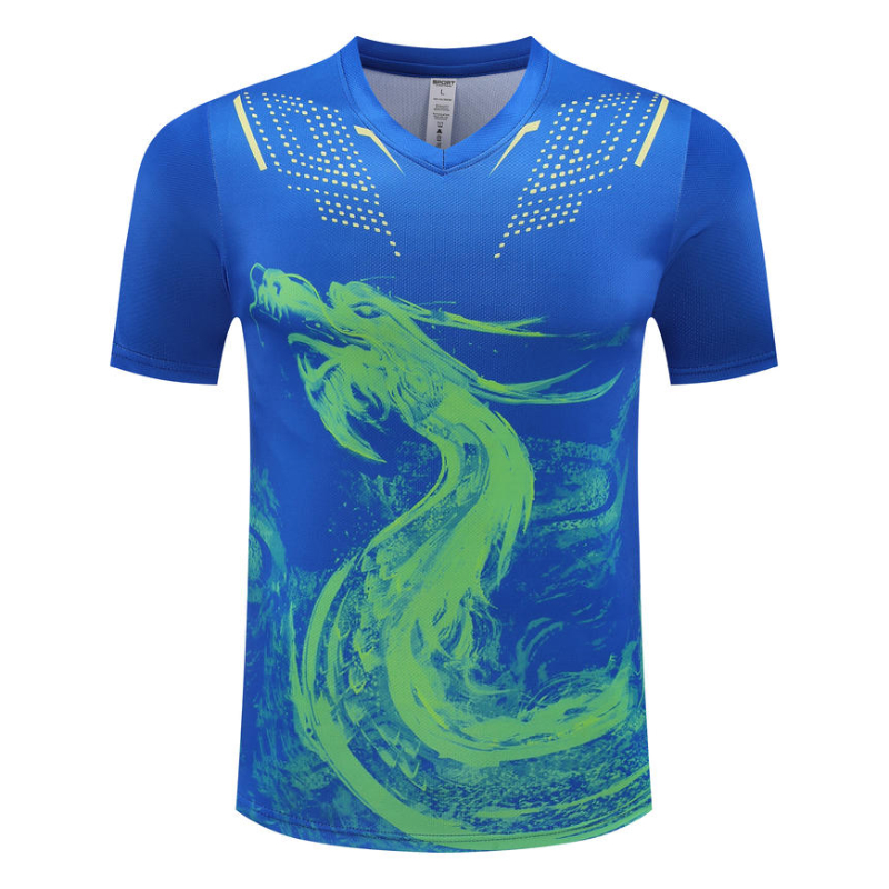 Badminton Jersey - Dragon Men's Table Tennis T-Shirt Neư
