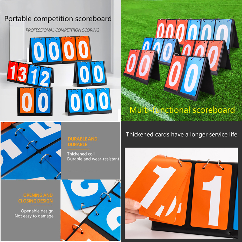 Badminton Score - 1PC Scoreboard Tabletop Scoreboard Score Keeper