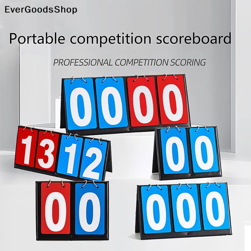New 1PC Scoreboard Tabletop Sc - Badminton Score reseña y precio