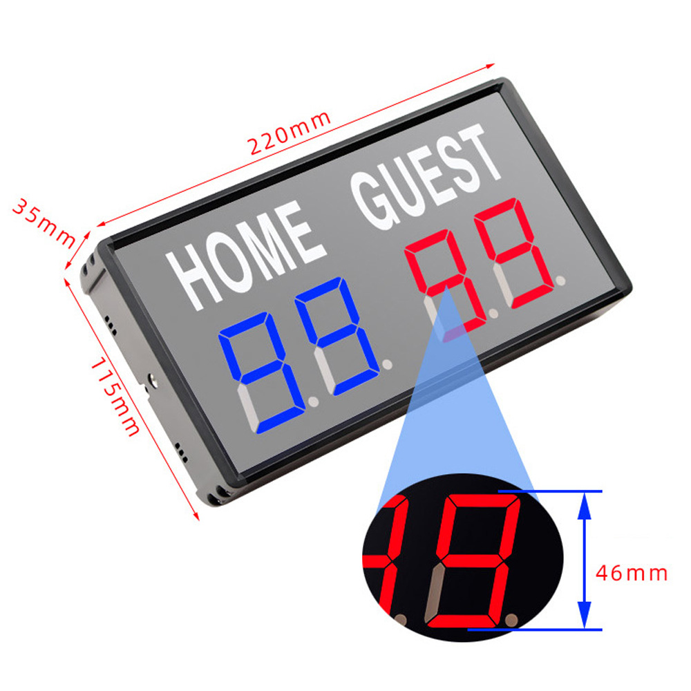 4-Digit LED Electronic Score K - Badminton Score reseña y precio
