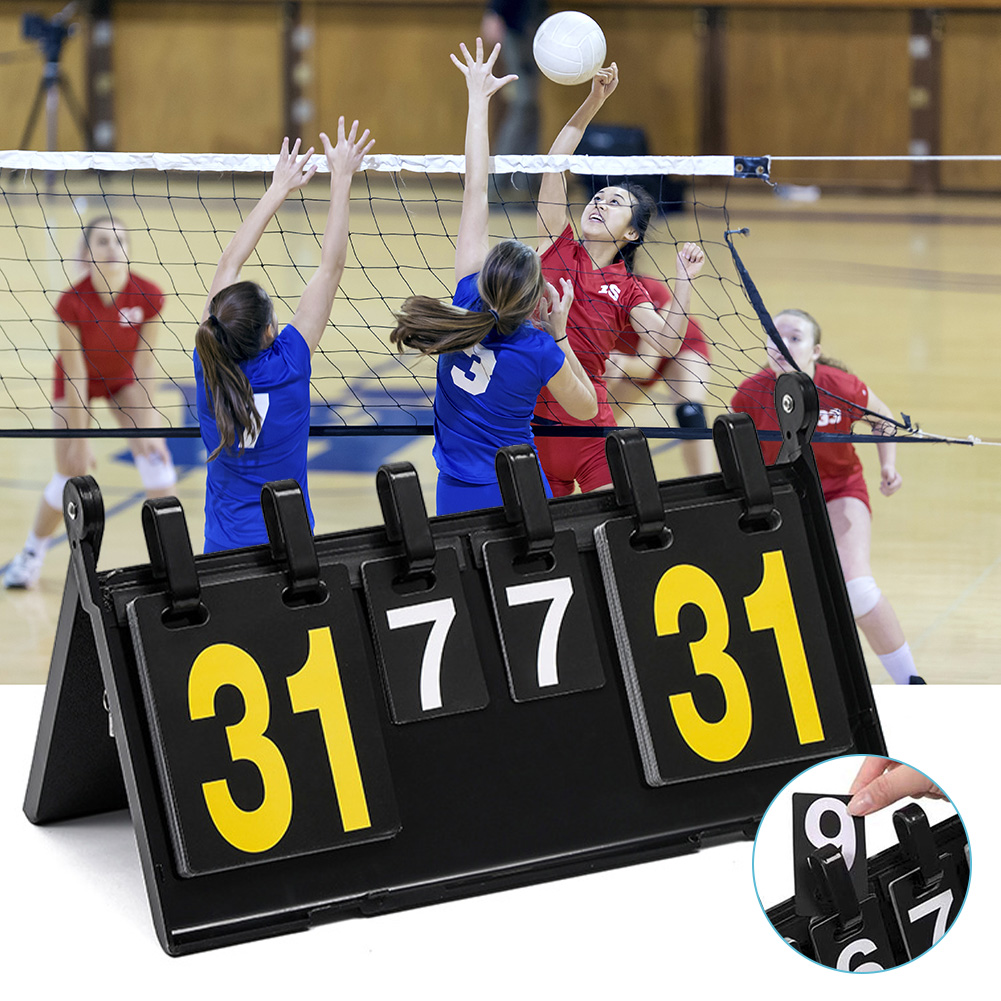 Flip Scorekeeper,Portable Scor - Badminton Score reseña y precio