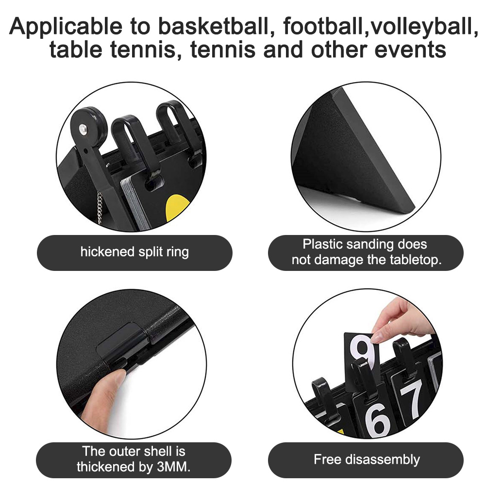 Flip Scorekeeper,Portable Scor - Badminton Score reseña y precio