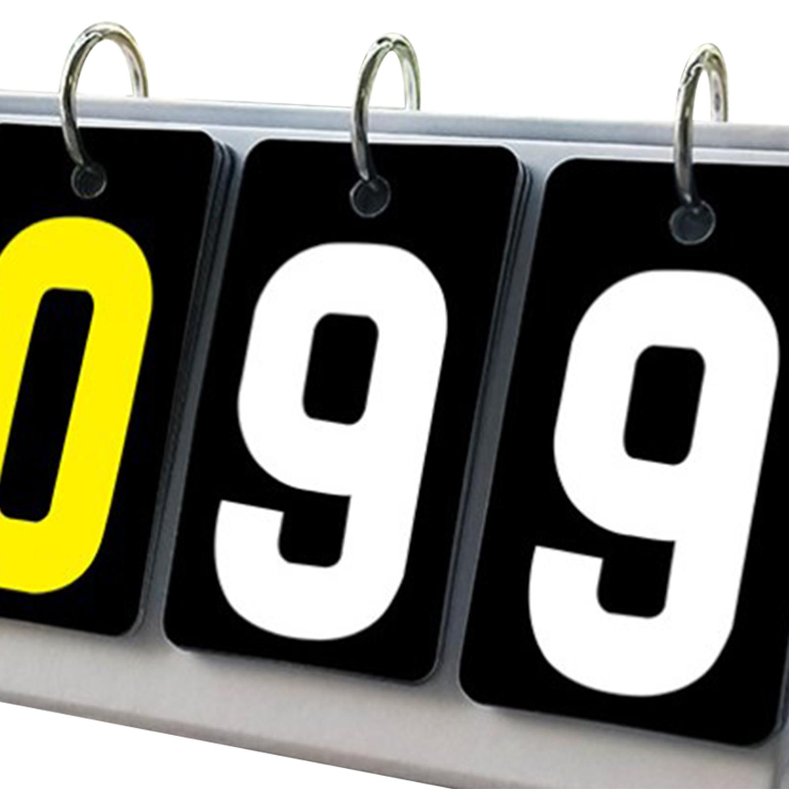 Flip Number Score Scoreboard M - Badminton Score reseña y precio