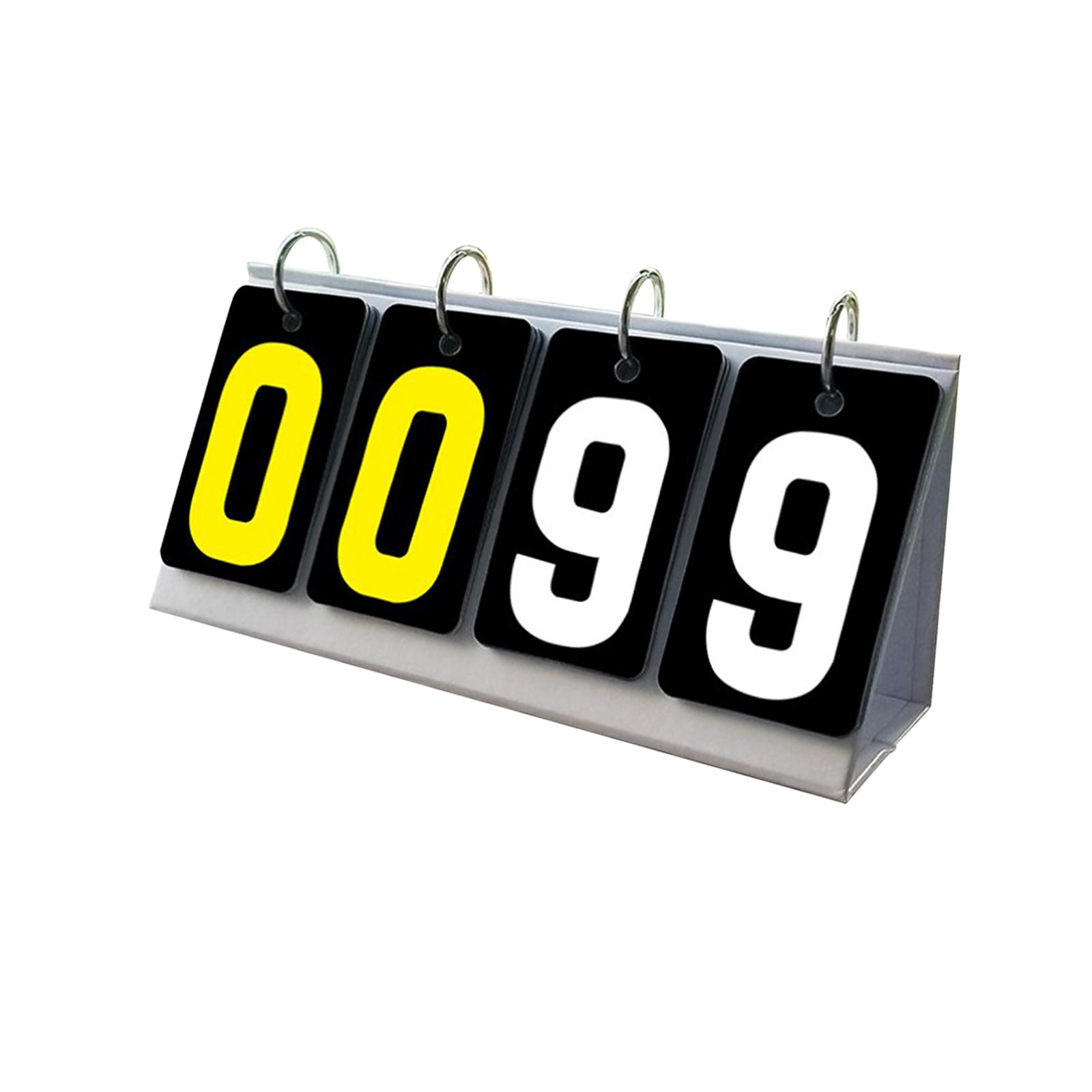 Flip Number Score Scoreboard M - Badminton Score reseña y precio