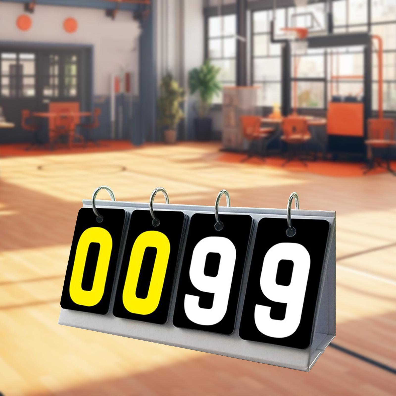 Flip Number Score Scoreboard M - Badminton Score reseña y precio