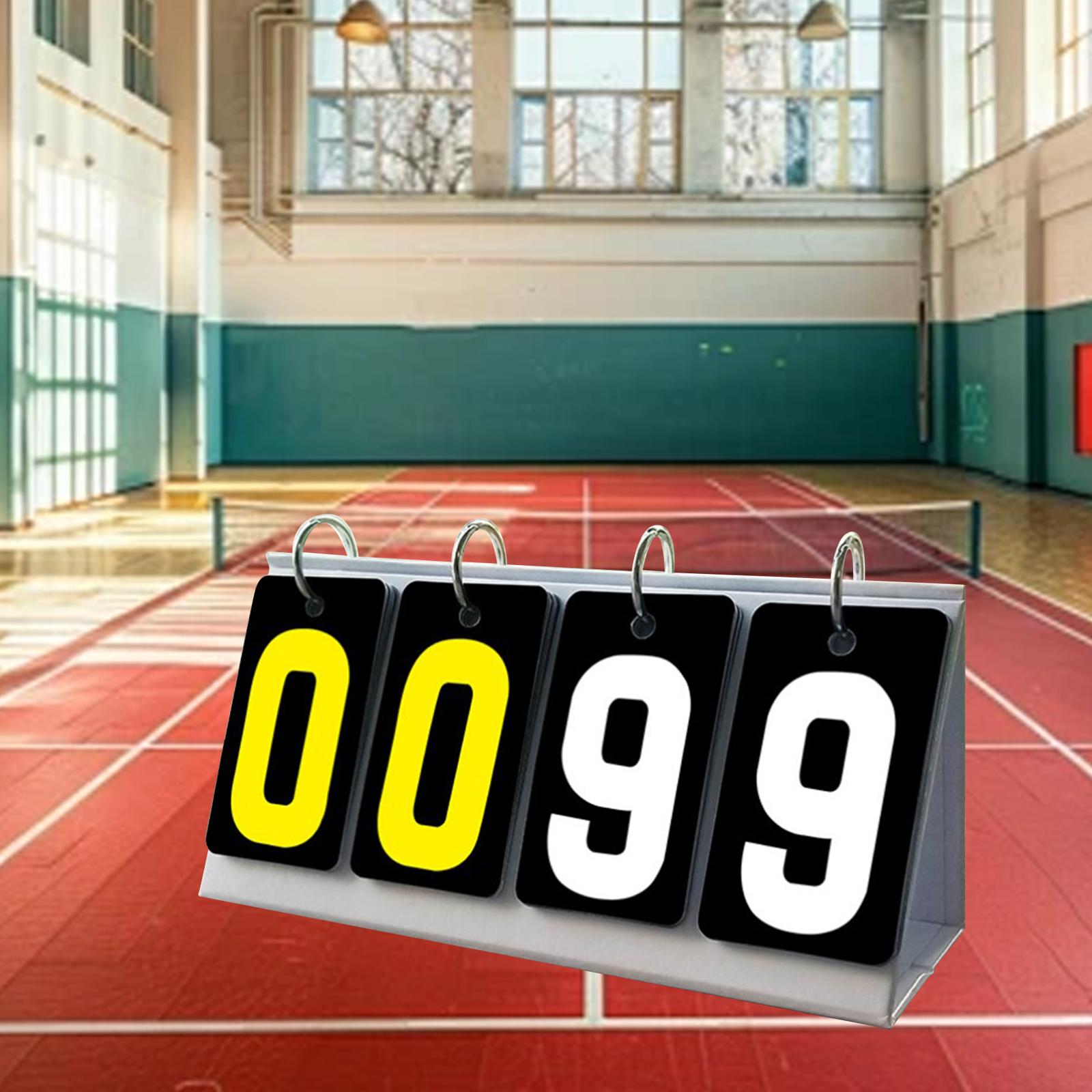Flip Number Score Scoreboard M - Badminton Score reseña y precio