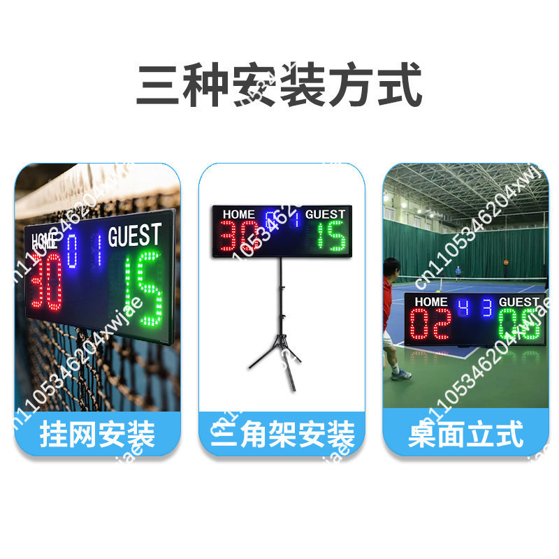 LED Electronic Scoreboard Port - Badminton Score reseña y precio