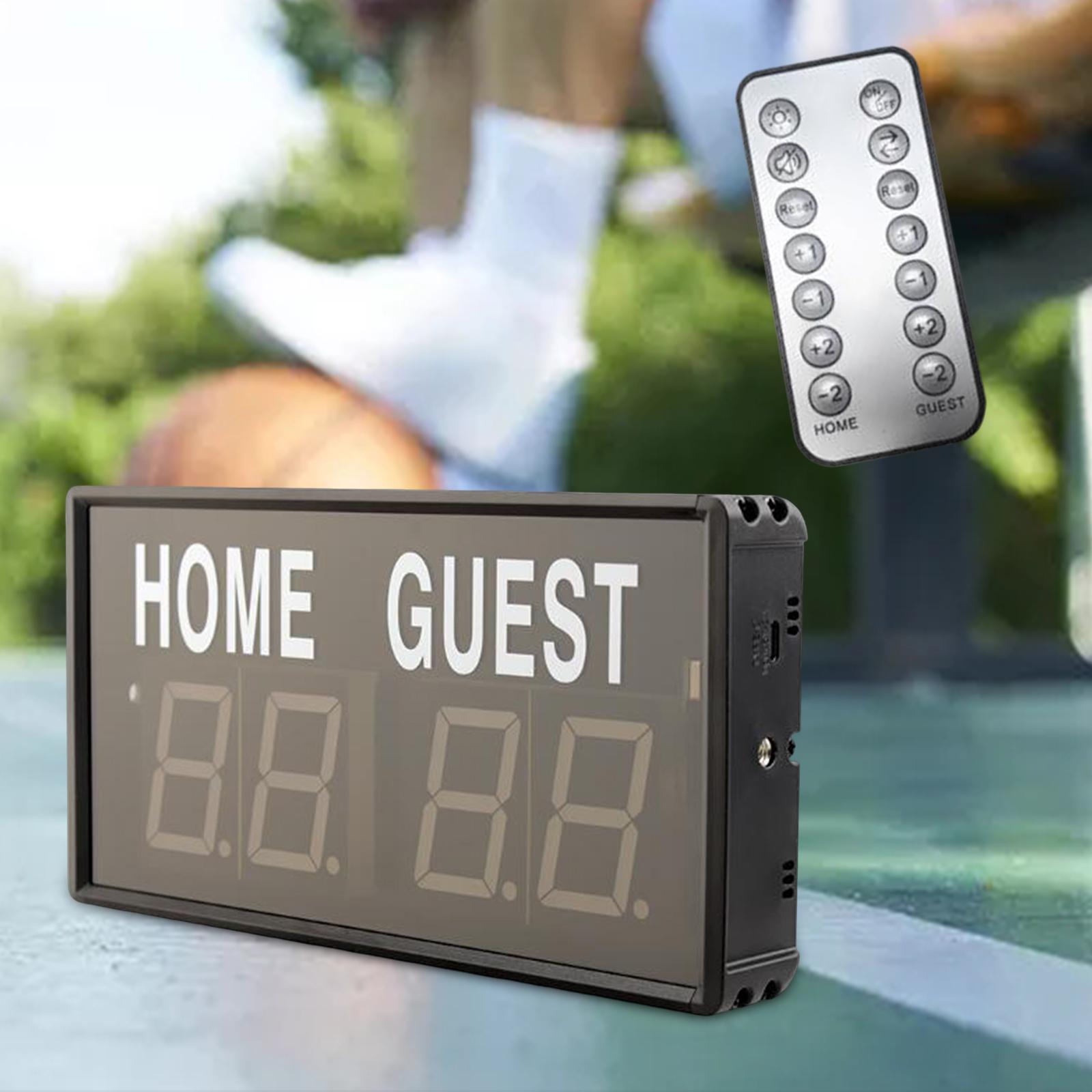 Digital Scoreboard LED Scoring - Badminton Score reseña y precio