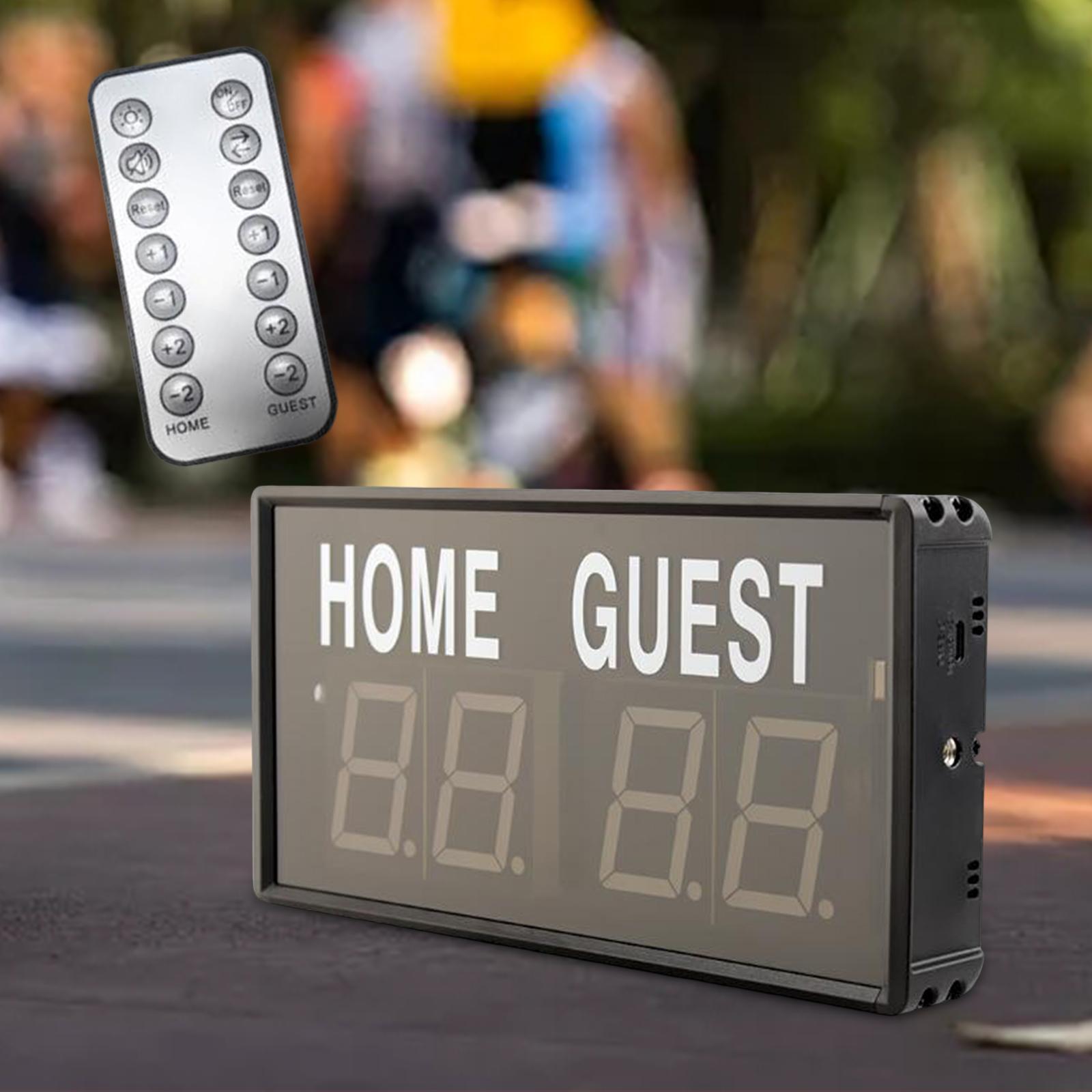 Digital Scoreboard LED Scoring - Badminton Score reseña y precio