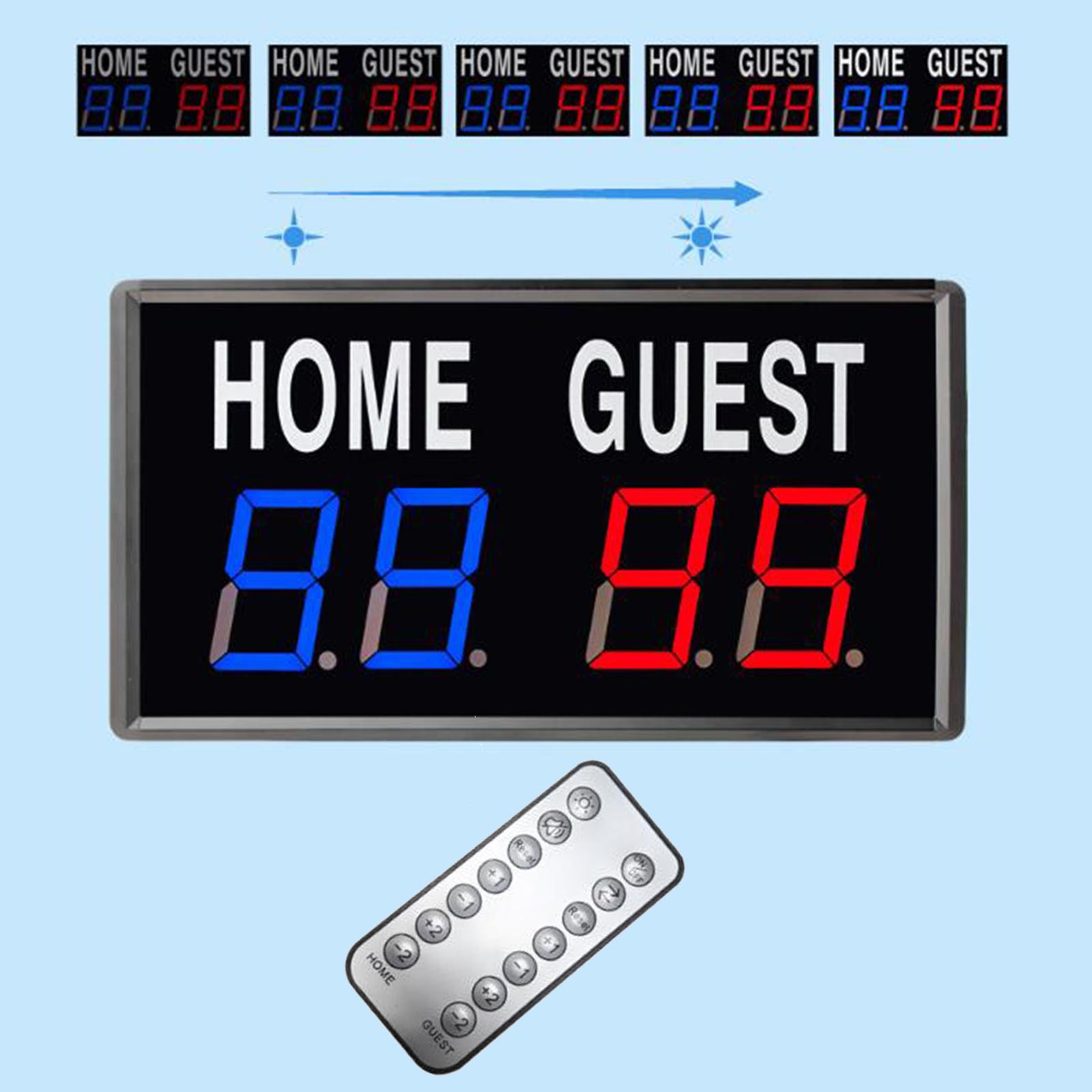 Digital Scoreboard LED Scoring - Badminton Score reseña y precio