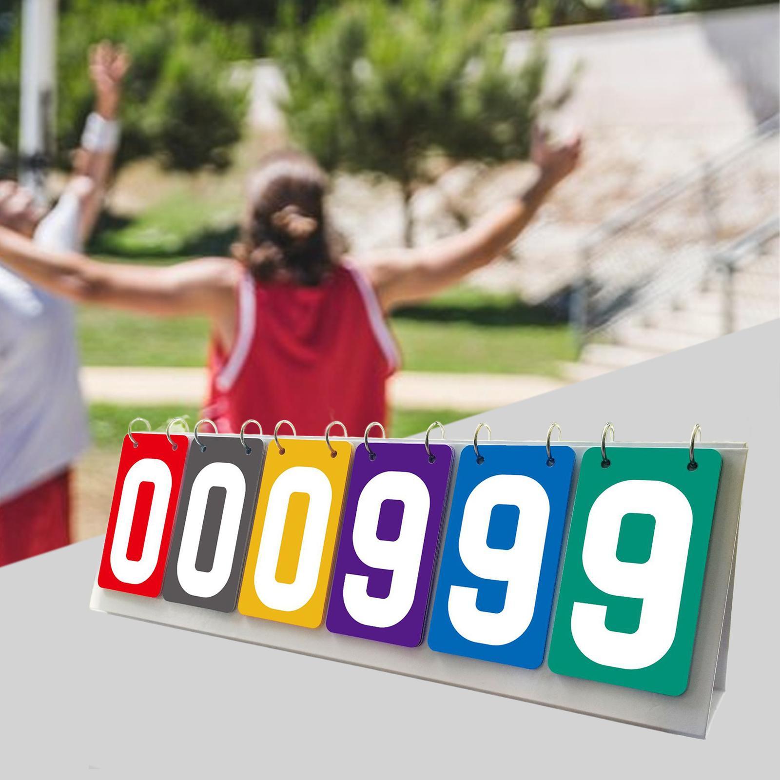Scoreboard Score Flip Cards Sc - Badminton Score reseña y precio