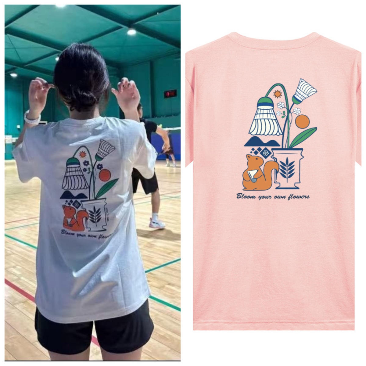 Small Squirrel Badminton Suit  - Badminton Jersey reseña y precio