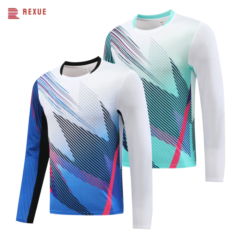 Long Sleeve Badminton Shirt Un - Badminton Jersey reseña y precio