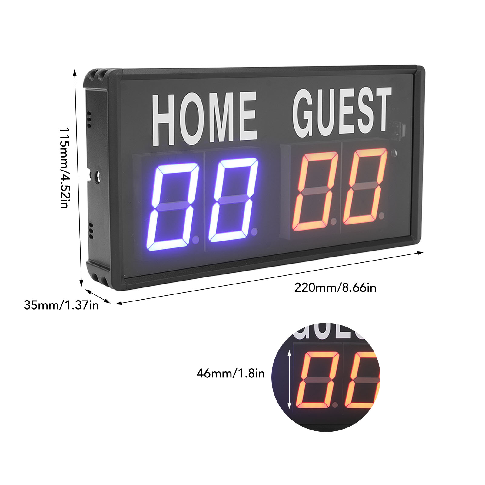Electronic Scoreboard Aluminum - Badminton Score reseña y precio