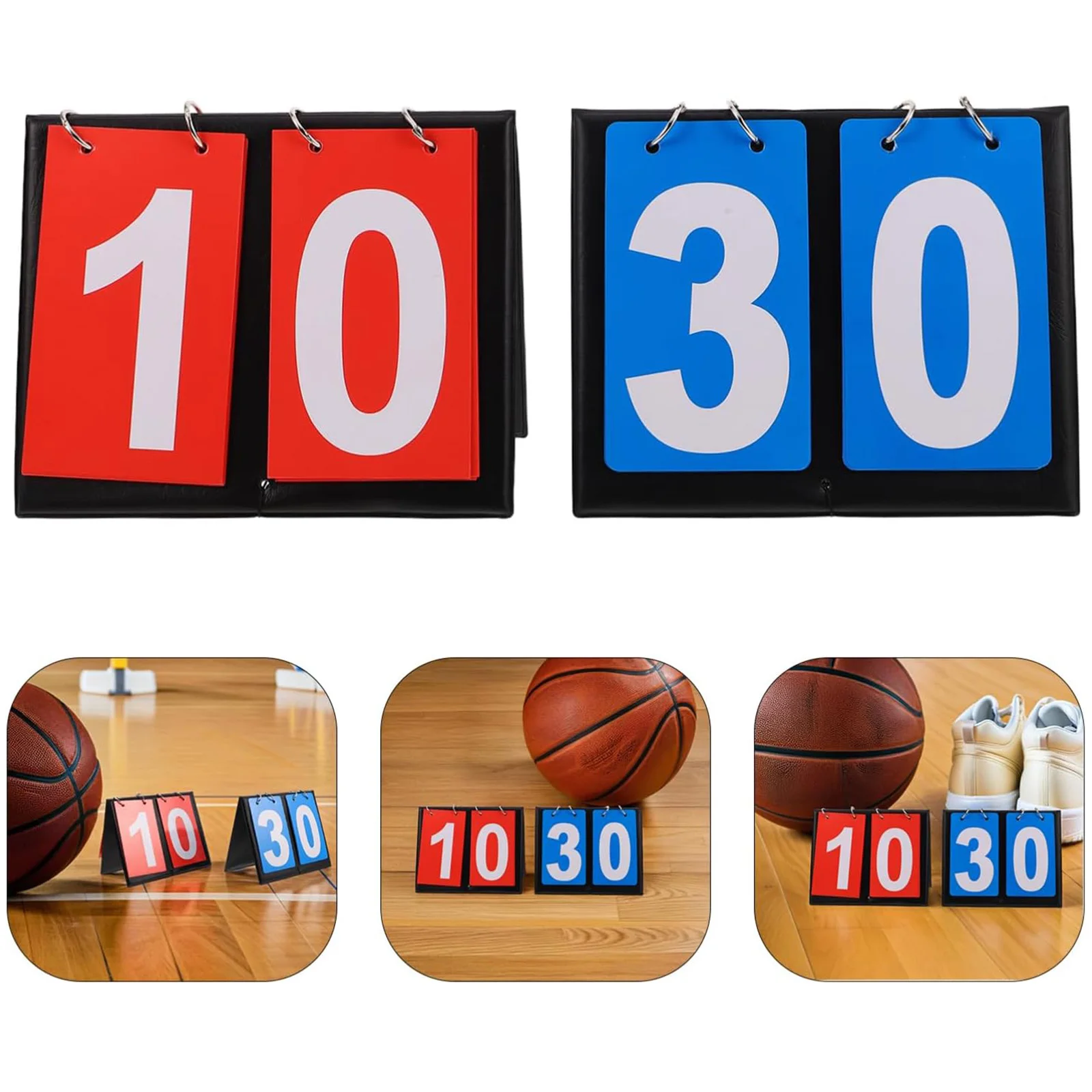 2 Pcs Scoreboard Flipper - 2 D - Badminton Score reseña y precio