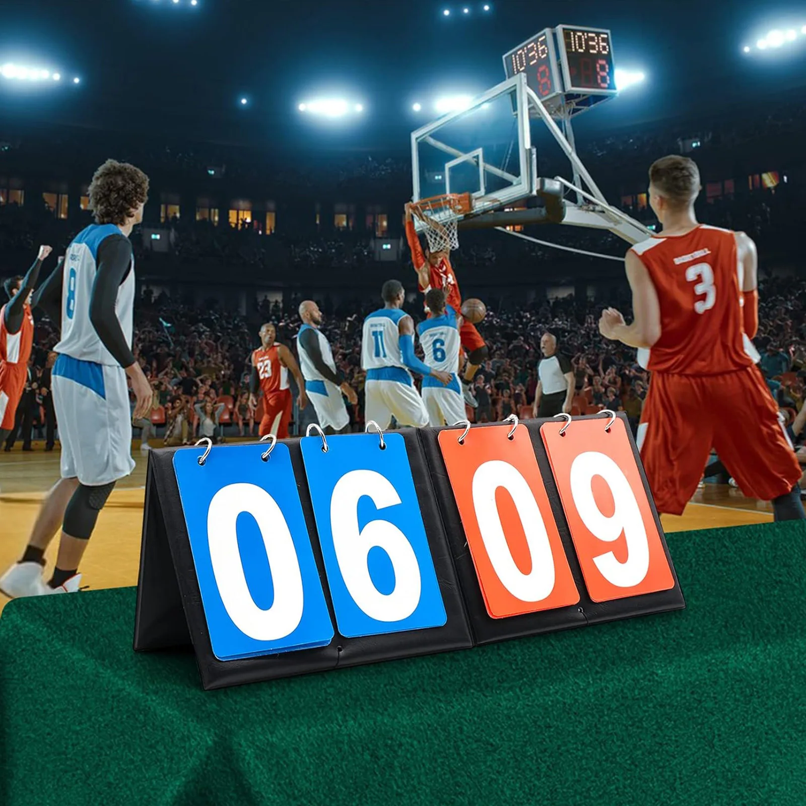 2 Pcs Scoreboard Flipper - 2 D - Badminton Score reseña y precio