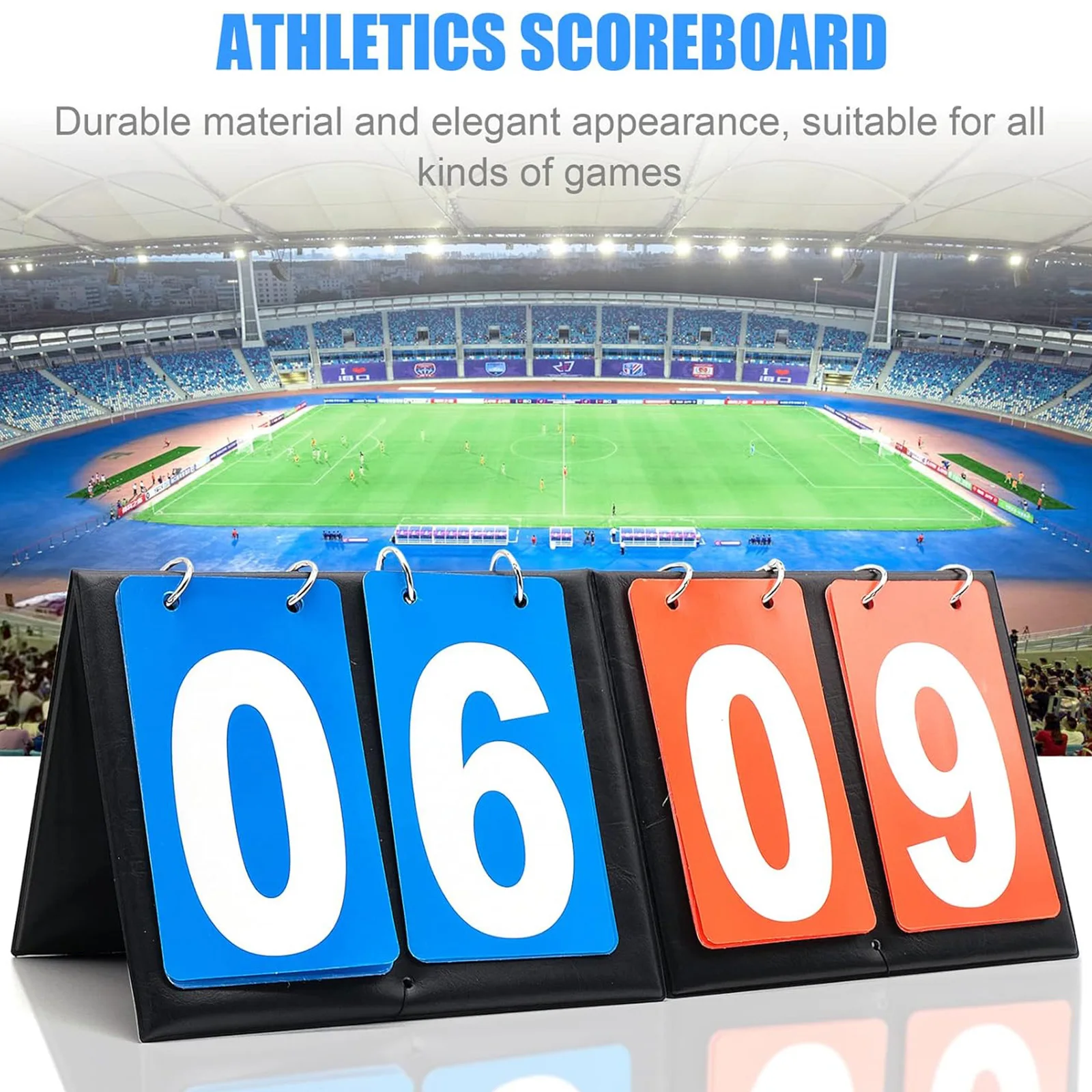 2 Pcs Scoreboard Flipper - 2 D - Badminton Score reseña y precio