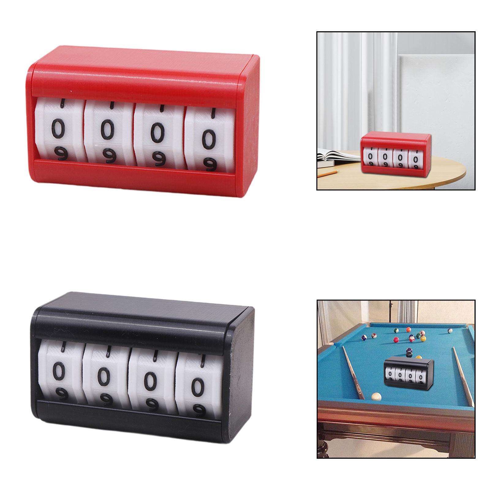 Billiards Pool Scoreboard Scor - Badminton Score reseña y precio